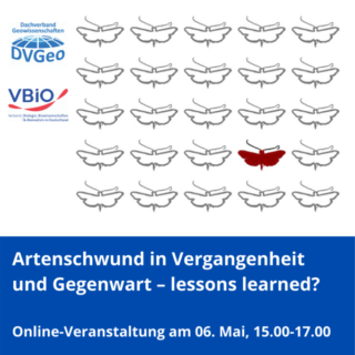 Zum Artikel "Online-Symposium – 6. Mai 2021 von 15 bis 17 Uhr : „Artenschwund in Vergangenheit und Gegenwart – lessons learned?“ mit Prof. W. Kießling"