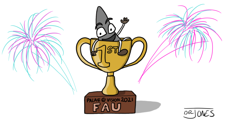 PalaeoFAU’s Bele-mighty-Video gewann den 1. Platz in der Palaeovision Fossil Contest!!!!