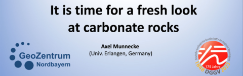 Zum Artikel "Talk by Prof. Axel Munnecke at the #sedimentology.Lunch"