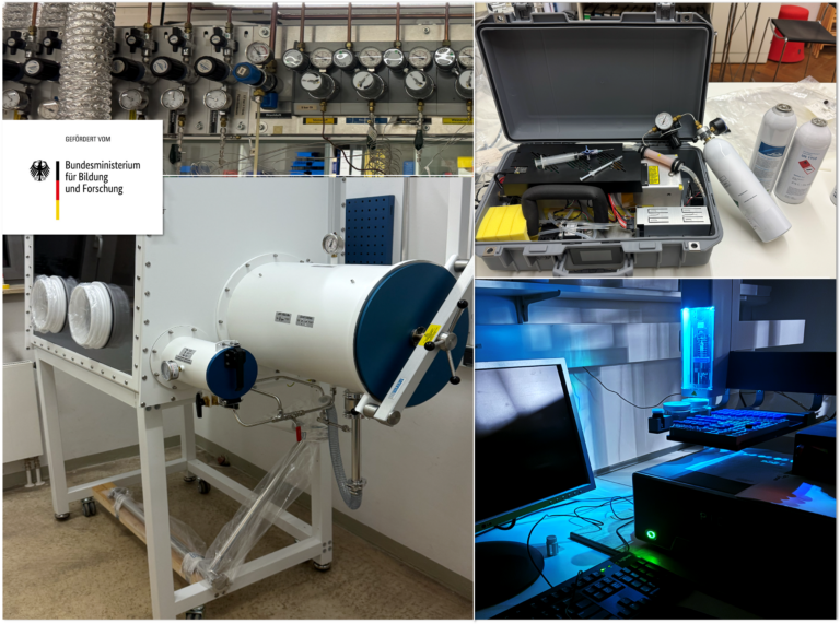 Neueste Lasertechnik für die Angewandte Geologie