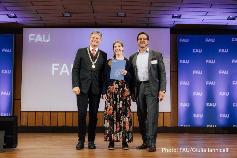 FAU Awards 2025: Zwei Auszeichnungen für das GeoZentrum Nordbayern